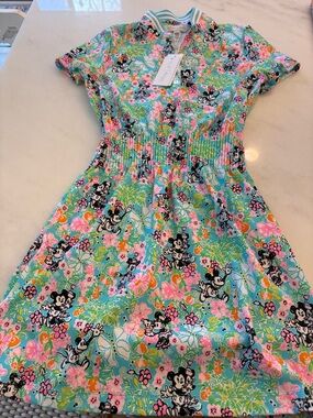 Lilly Pulitzer Love Active Dress Lilly hearts Disney Minnie Mickey small